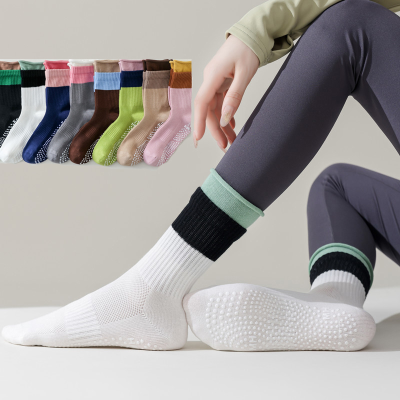 Medias Para Pilates Y Yoga - Silicone Non-slip Yoga Socks Women Color