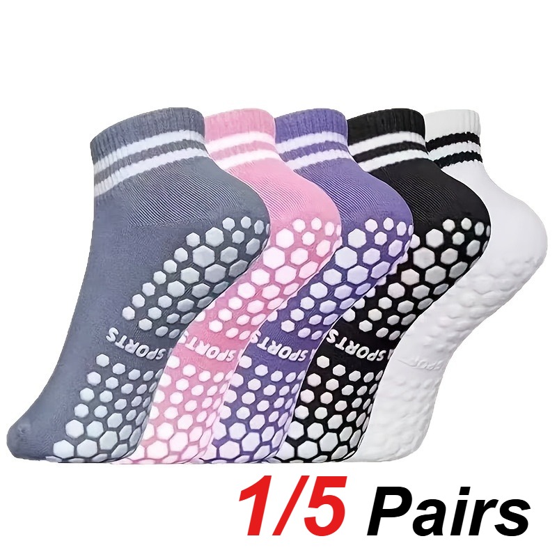 1/5 Pair Women's Silicone Anti - огляд і ціна Medias Para Pilates Y Yoga