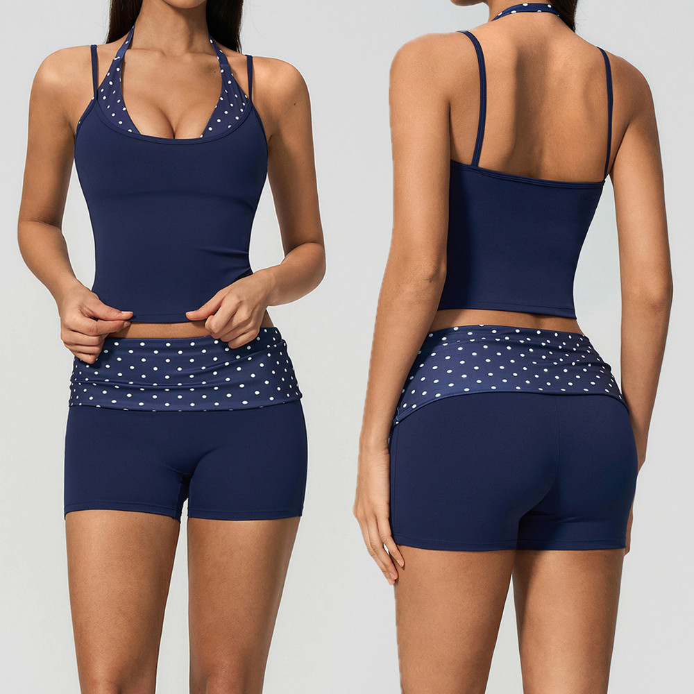 Polka Dot Women Strap Halter Y - огляд і ціна Pilate Yoga Workout